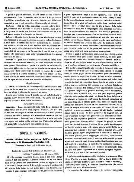 Gazzetta medica italiana Lombardia