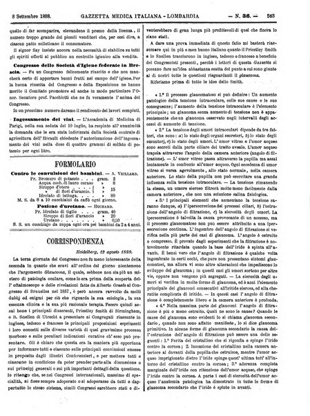 Gazzetta medica italiana Lombardia