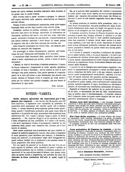 Gazzetta medica italiana Lombardia