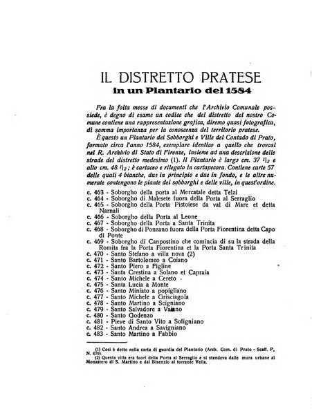 Archivio storico pratese periodico trimestrale