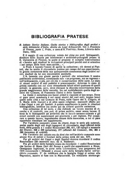 Archivio storico pratese periodico trimestrale