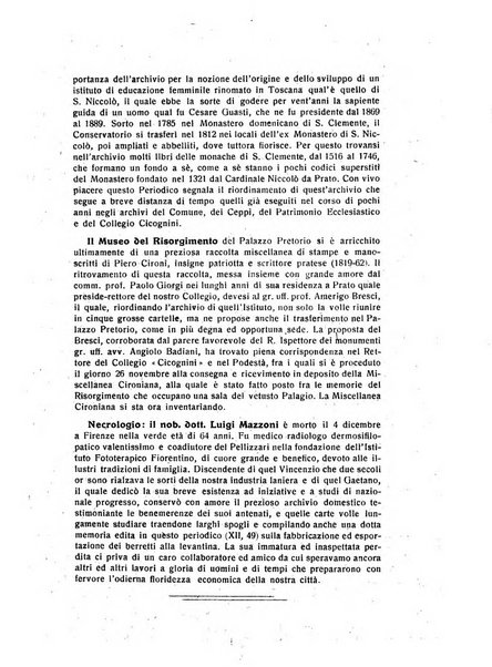 Archivio storico pratese periodico trimestrale