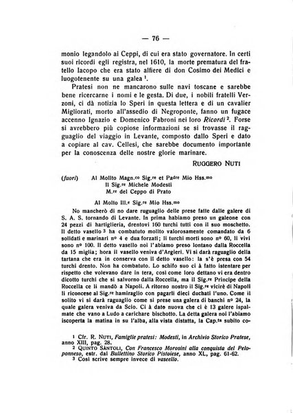 Archivio storico pratese periodico trimestrale