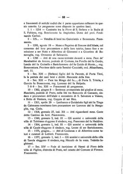 Archivio storico pratese periodico trimestrale