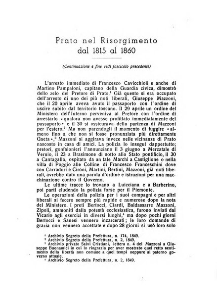 Archivio storico pratese periodico trimestrale