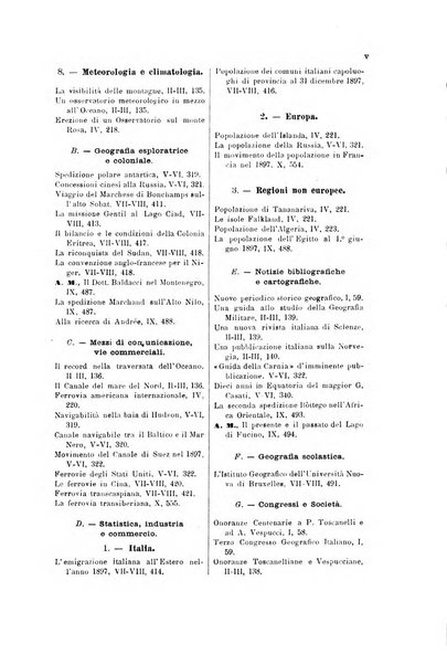 Rivista geografica italiana e Bollettino della Societa di studi geografici e coloniali in Firenze