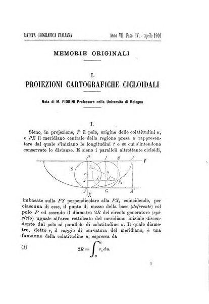 Rivista geografica italiana e Bollettino della Societa di studi geografici e coloniali in Firenze