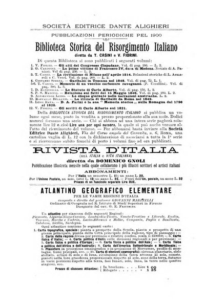 Rivista geografica italiana e Bollettino della Societa di studi geografici e coloniali in Firenze