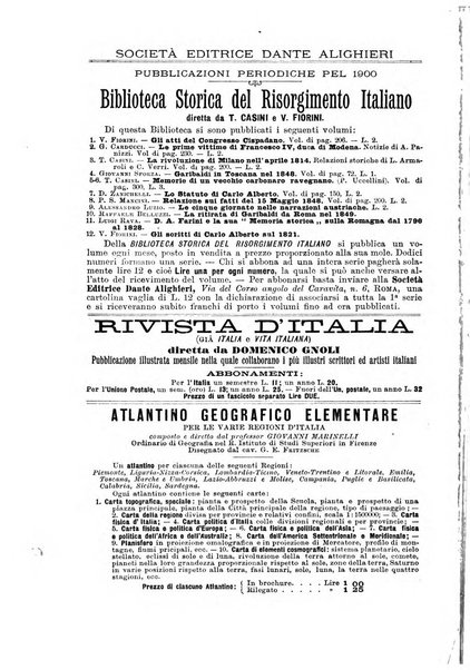 Rivista geografica italiana e Bollettino della Societa di studi geografici e coloniali in Firenze