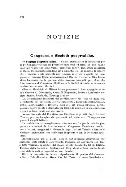 Rivista geografica italiana e Bollettino della Societa di studi geografici e coloniali in Firenze