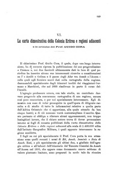 Rivista geografica italiana e Bollettino della Societa di studi geografici e coloniali in Firenze