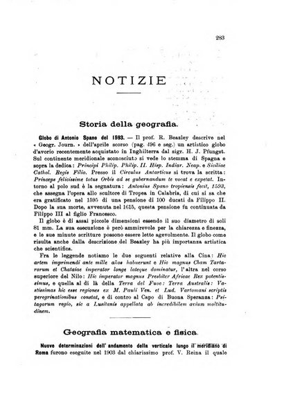 Rivista geografica italiana e Bollettino della Societa di studi geografici e coloniali in Firenze