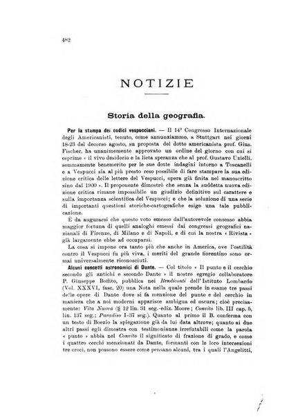 Rivista geografica italiana e Bollettino della Societa di studi geografici e coloniali in Firenze