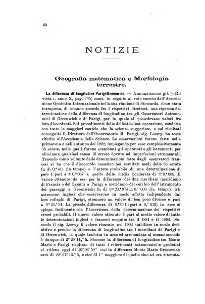 Rivista geografica italiana e Bollettino della Societa di studi geografici e coloniali in Firenze