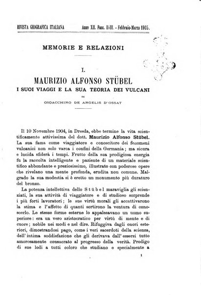 Rivista geografica italiana e Bollettino della Societa di studi geografici e coloniali in Firenze