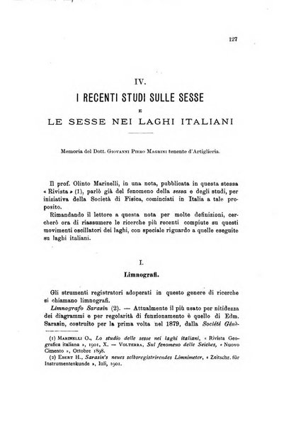 Rivista geografica italiana e Bollettino della Societa di studi geografici e coloniali in Firenze