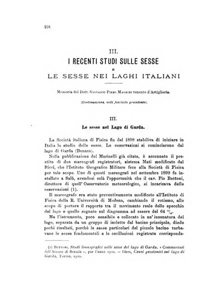 Rivista geografica italiana e Bollettino della Societa di studi geografici e coloniali in Firenze