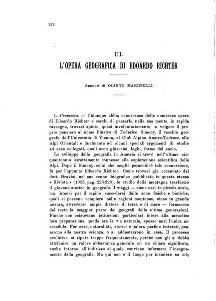 Rivista geografica italiana e Bollettino della Societa di studi geografici e coloniali in Firenze