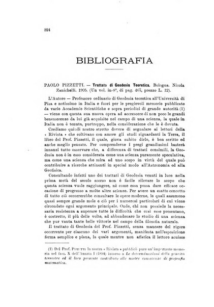 Rivista geografica italiana e Bollettino della Societa di studi geografici e coloniali in Firenze