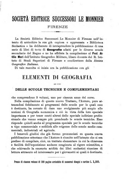 Rivista geografica italiana e Bollettino della Societa di studi geografici e coloniali in Firenze