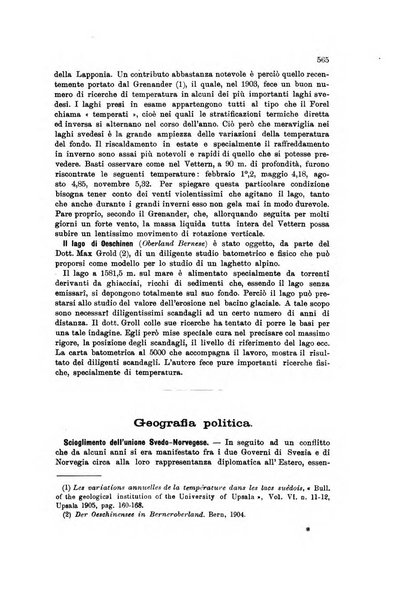 Rivista geografica italiana e Bollettino della Societa di studi geografici e coloniali in Firenze