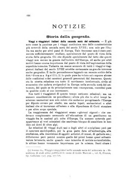 Rivista geografica italiana e Bollettino della Societa di studi geografici e coloniali in Firenze