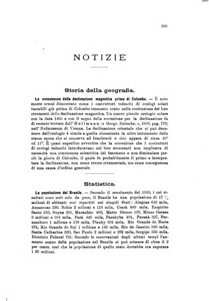 Rivista geografica italiana e Bollettino della Societa di studi geografici e coloniali in Firenze