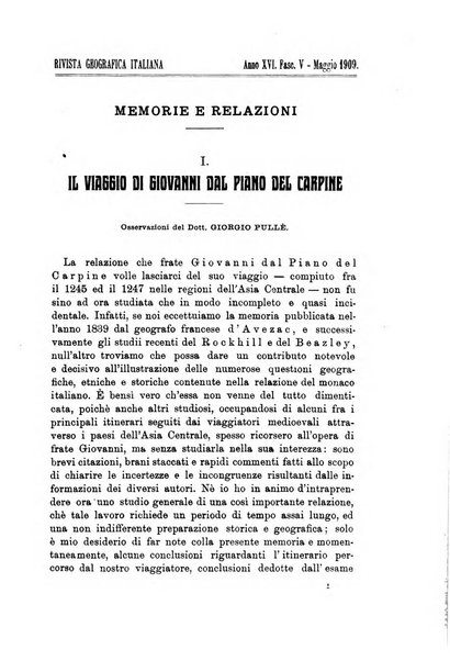 Rivista geografica italiana e Bollettino della Societa di studi geografici e coloniali in Firenze