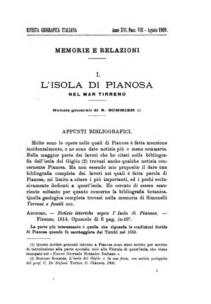 Rivista geografica italiana e Bollettino della Societa di studi geografici e coloniali in Firenze