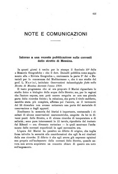 Rivista geografica italiana e Bollettino della Societa di studi geografici e coloniali in Firenze