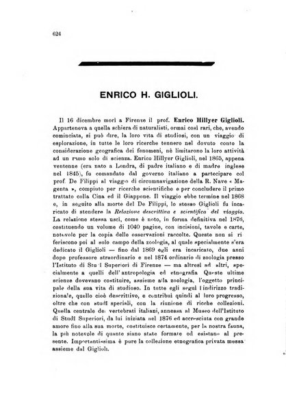 Rivista geografica italiana e Bollettino della Societa di studi geografici e coloniali in Firenze