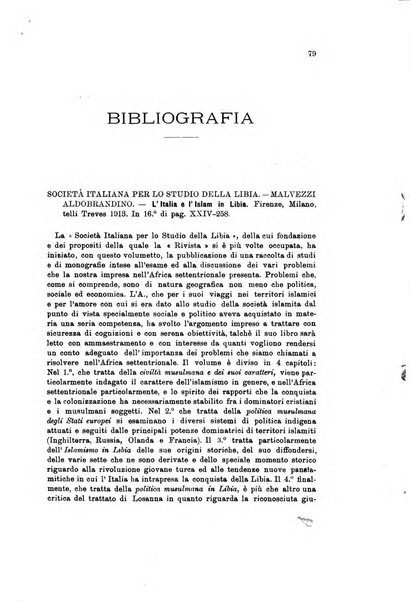 Rivista geografica italiana e Bollettino della Societa di studi geografici e coloniali in Firenze