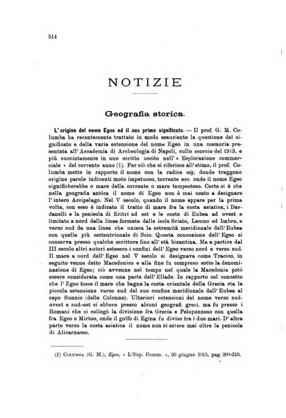 Rivista geografica italiana e Bollettino della Societa di studi geografici e coloniali in Firenze