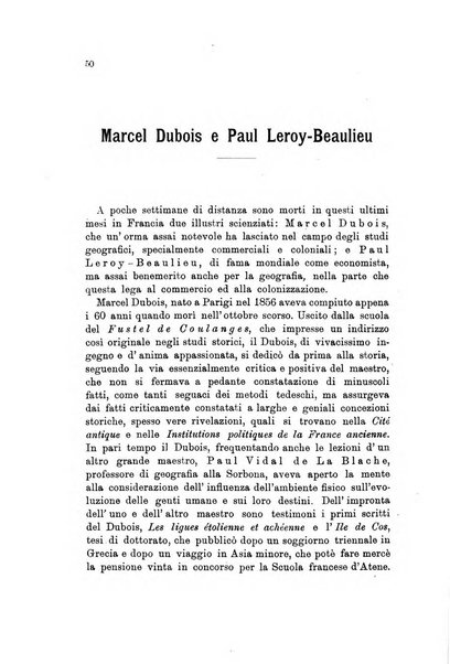 Rivista geografica italiana e Bollettino della Societa di studi geografici e coloniali in Firenze