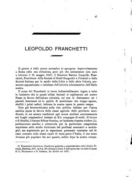 Rivista geografica italiana e Bollettino della Societa di studi geografici e coloniali in Firenze