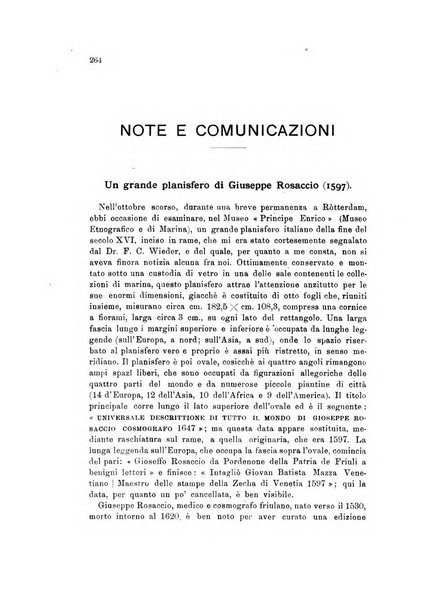 Rivista geografica italiana e Bollettino della Societa di studi geografici e coloniali in Firenze