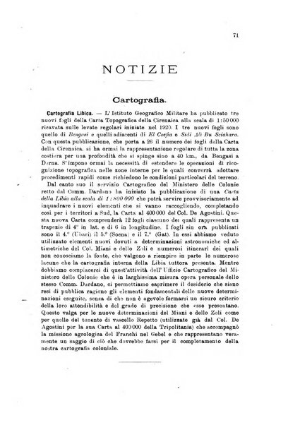 Rivista geografica italiana e Bollettino della Societa di studi geografici e coloniali in Firenze