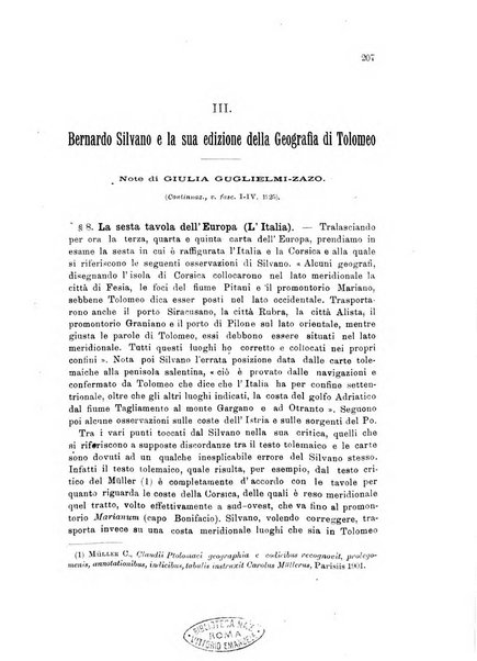 Rivista geografica italiana e Bollettino della Societa di studi geografici e coloniali in Firenze