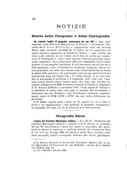 Rivista geografica italiana e Bollettino della Societa di studi geografici e coloniali in Firenze