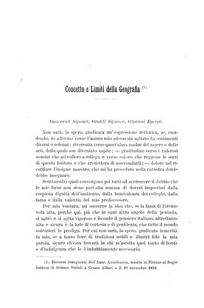 Rivista geografica italiana pubblicata dalla Società di studi geografici..