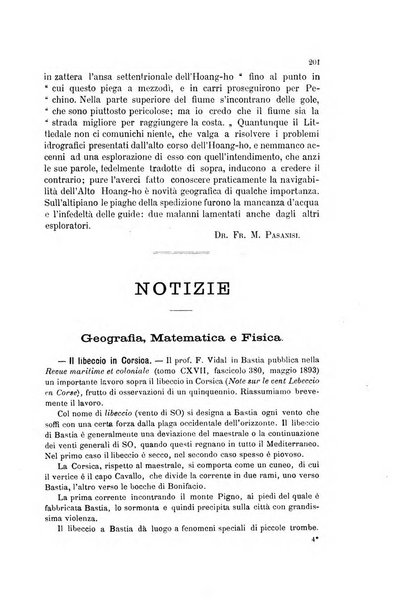 Rivista geografica italiana pubblicata dalla Società di studi geografici..