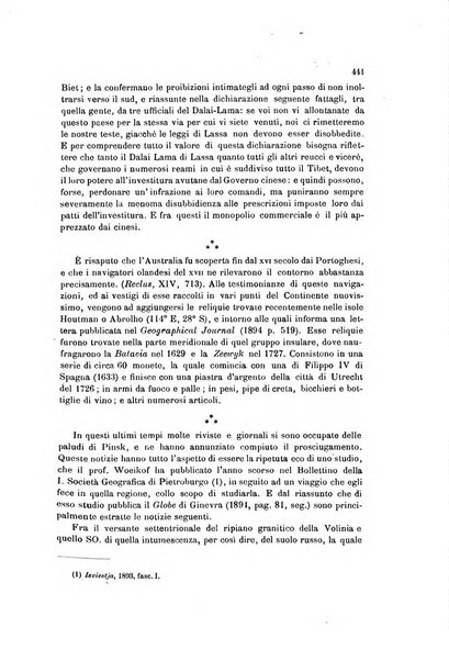 Rivista geografica italiana pubblicata dalla Società di studi geografici..