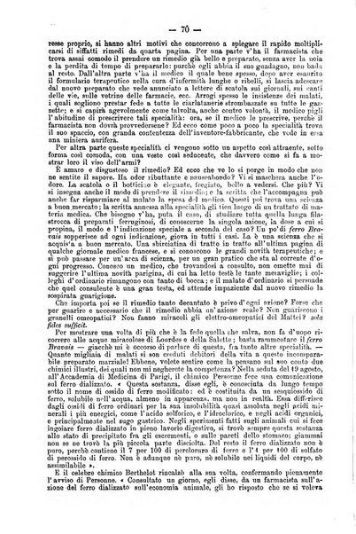 L' orosi bollettino di chimica, farmacia e scienze affini