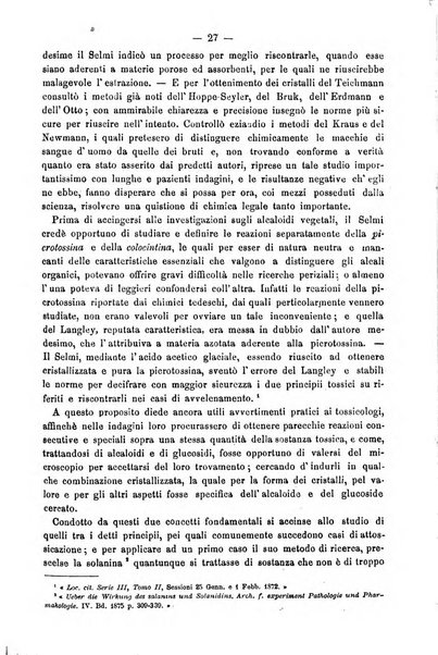 L' orosi bollettino di chimica, farmacia e scienze affini