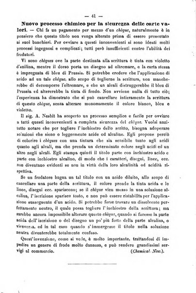 L' orosi bollettino di chimica, farmacia e scienze affini