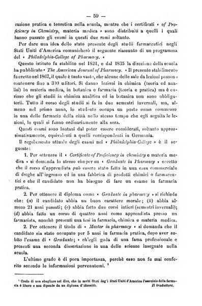 L' orosi bollettino di chimica, farmacia e scienze affini