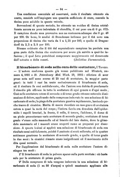 L' orosi bollettino di chimica, farmacia e scienze affini