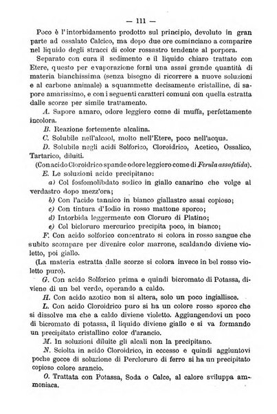 L' orosi bollettino di chimica, farmacia e scienze affini