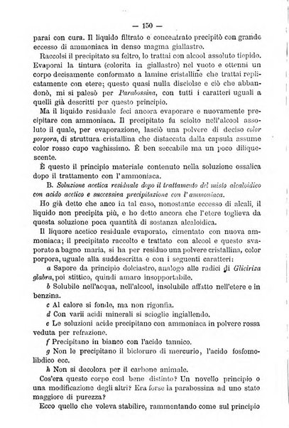 L' orosi bollettino di chimica, farmacia e scienze affini