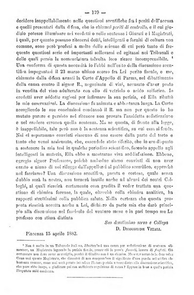 L' orosi bollettino di chimica, farmacia e scienze affini